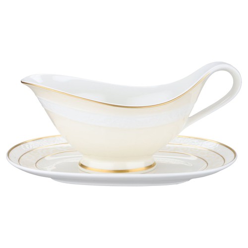 Sauciere mit teller tlg - sauciere,