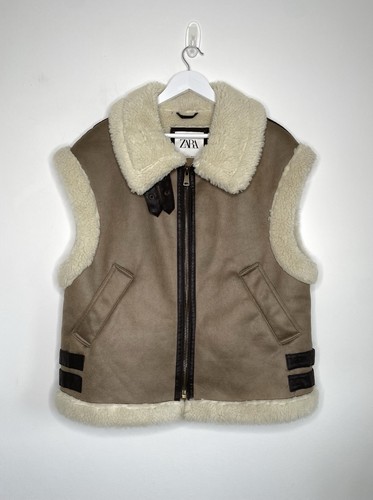 Zara kontrast faux - zara,