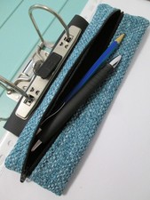 Stifte-Etui für Aktenordner mit Reißverschluss, Unikat, nachhaltig