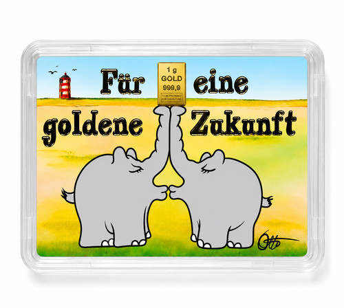Valcambi ottifant otto waalkes - ottifant,