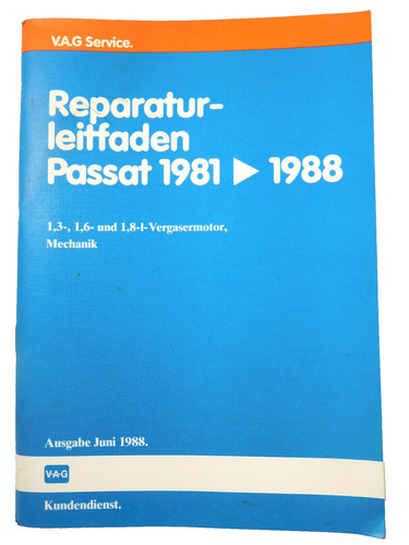 Reparaturleitfaden passat - reparaturleitfaden, vw