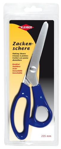 Die zackenschere mit - zackenschere,