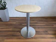 Wini Stehtisch 80cm Ahorn Alu Bistrotisch