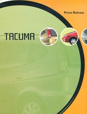 2001 2002 Daewoo Tacuma Press