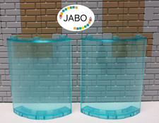 (F12/15) Lego 2x 30562 Zylinder Viertel 4x4x6 trans hellblau 3182 7739 4982 7498