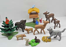 Tiere im Wald Reh Wildschwein