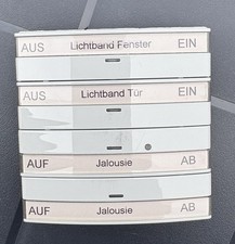 GIRA KNX EIB Taster Tastsensor S-Color Grau 884 4-fach GUTER ZUSTAND