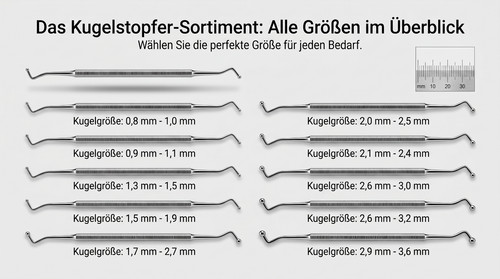 Doppelendiger kugelstopfer aus - doppelendiger,