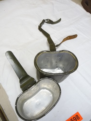 8598 alte feldflasche - ,