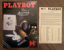 Data East Playboy 35th / Flyer - Poster (US) + Audit Functions / Flipper Pinball