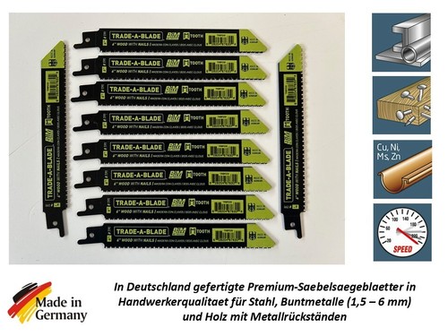 Säbelsägeblätter - 10,
