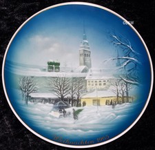 1965 ROSENTHAL WEIHNACHTSTELLER "MÜNCHEN VIKTUALIENMARKT" G. KÜSPERT 1. WAHL