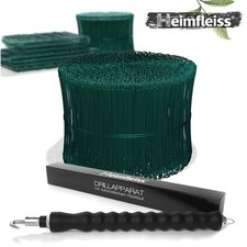 Drillapparat Driller + Betonbindedraht Drilldraht Rödeldraht Ösendraht 140-300mm