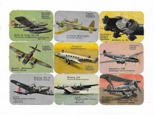 Glanzbilder Oblaten Flugzeuge - selten!!