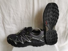 Salomon XT GTX Schuhe EU 44 2/3 UK 10 Sneaker schwarz-silber-lime 367109 Wandern