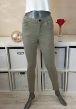 Yessica Skinny fit Jeans Hose oliv grün Jeanshose Gr. 38