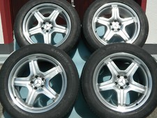 4x Mercedes AMG-Felgen W/X164 A1644012002 10Jx20 ET46 GL/ML 63 ★SELTEN★