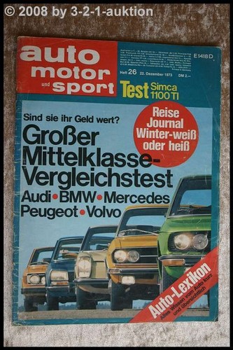 Ams auto motor - ams, 26/73