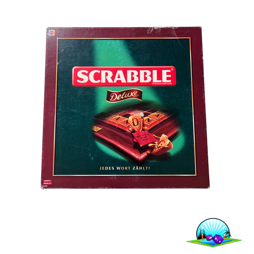 Scrabble deluxe spiel mattel - deluxe,