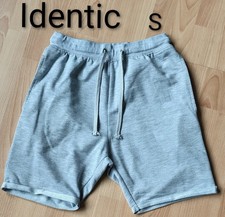 Identic Gr. S Kurze Hose Shorts Bermuda Jogginghose Hellgrau Hell Grau 