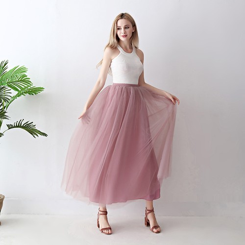 Damen lange tutu tüllrock - damen,