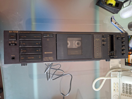 Nakamichi 100e tape deck - nakamichi, bx-100e
