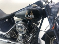 Harley Davidson Fatboy Biker Blues  Motorradmodell Metall Franklin Mint  1:10