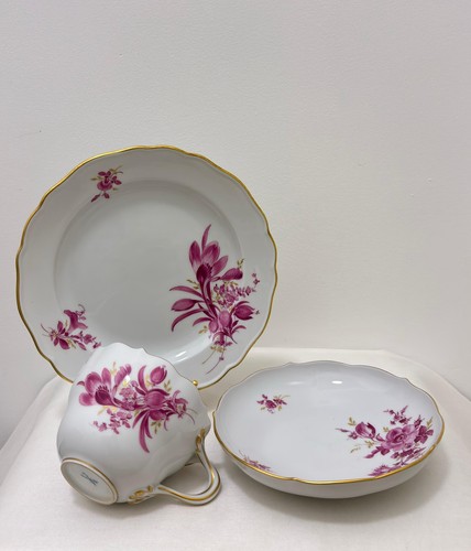 Meissen kaffeetasse blumen - ut,