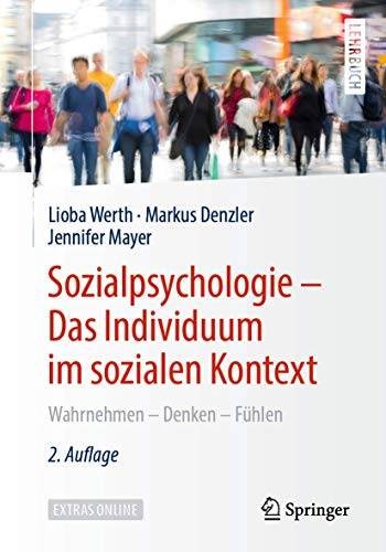 Sozialpsychologie das - –,