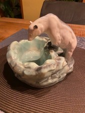 Vintage Aschenbecher Eisbär