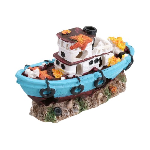 Wasser aquarium deko led boot - led,