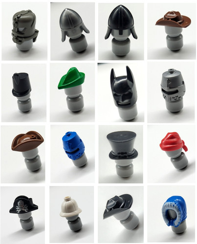 Lego minifigur kopfbedeckung - lego, |