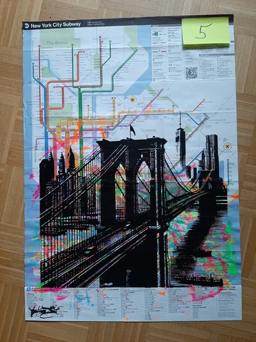 Art subway map brooklyn - map,,