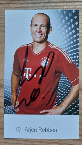 Arjen robben signiert - arjen,