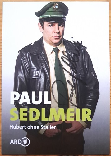 Paul sedlmeir orig autogramm - sedlmeir,