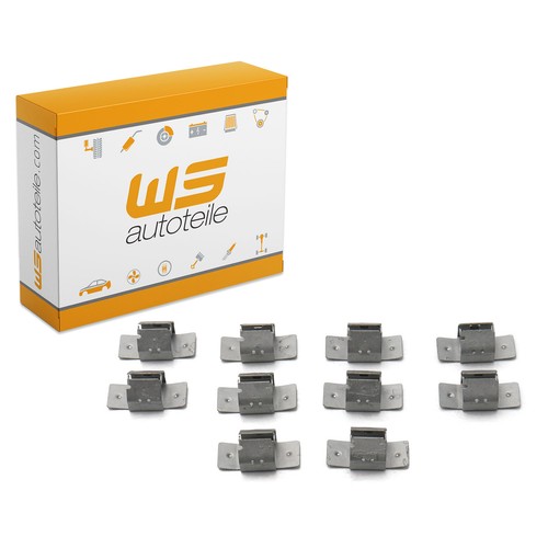 10x halteklammer - 10x,