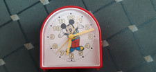 Disney Micky Maus, Wecker, Uhr, rot, Retro 1990 er Jahre