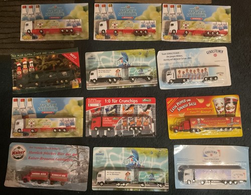86x biertrucks maßstab 87 - biertrucks, 1:87