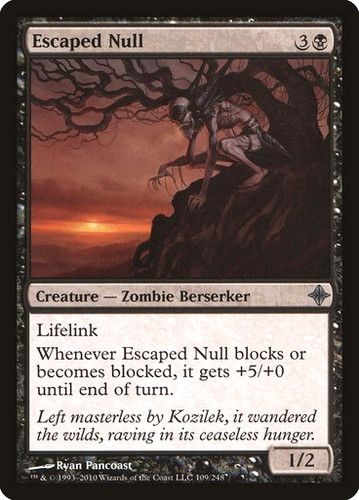Mtg escaped null rise of - mtg,