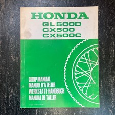 Honda GL500D CX500 CX500C