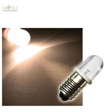 10x E10 LED-Lampen WARMWEISS