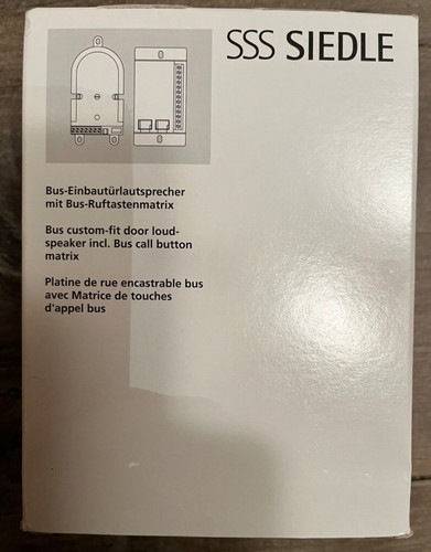 Siedle btle 051 - siedle, v5.11
