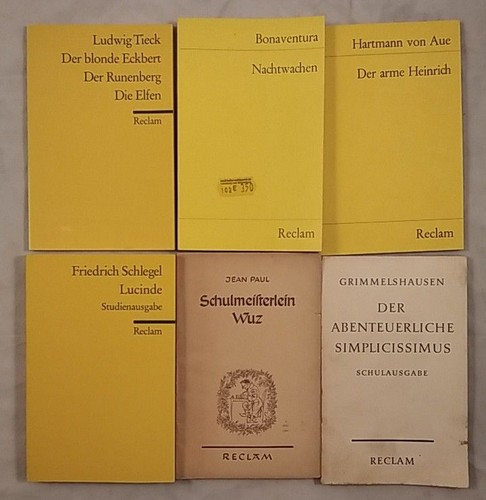 Konvolut von reclam heften - von, 6