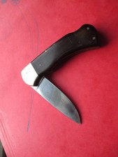 Taschenmesser HUBERTUS Solingen Micarta ROSTFREI Inox Pocket Folding Knife TOP!