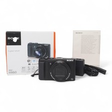 Sony DSC-HX60 Schwarz - kompakte Digitalkamera - 20.4 MP - getestet