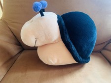 Steinbeck Schnecke Antonella Schwarz, ca. 26 cm, Plüschtier