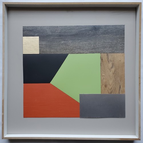 Relief collage bauhaus - relief,