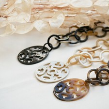 Horn Kette mit Anhänger