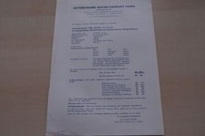 222684) Ford Taunus 17 M de Luxe Kombi - Preisliste & Extras 09/1957