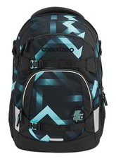 coocazoo Mate School Backpack Schulrucksack Rucksack Laser Lights schwarz